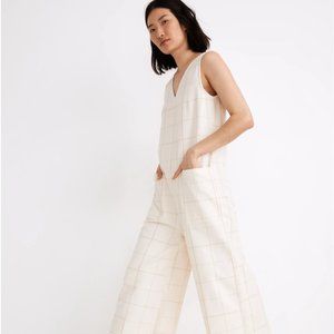 NWT Madewell x LAUDE the Label Pocket Jumpsuit in Windowpane